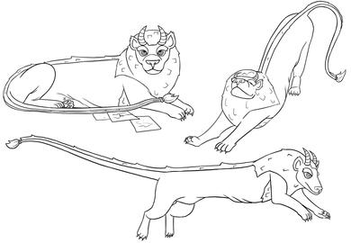 The Guardian Pose Sheet