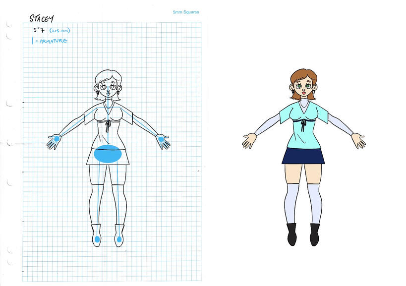 Stacy Puppet Design